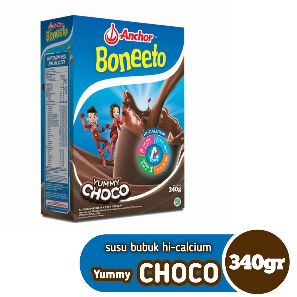 Jual Boneeto yummy choco 340gr | Shopee Indonesia