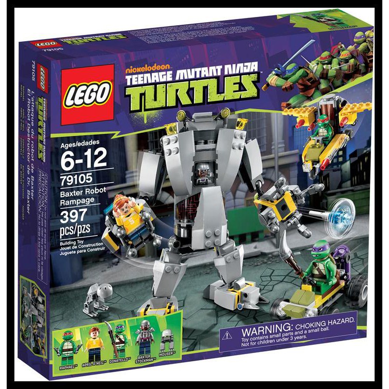 Jual LEGO - 79105 - TEENAGE MUTANT NINJA TURTLES - BAXTER ROBOT RAMPAGE ...
