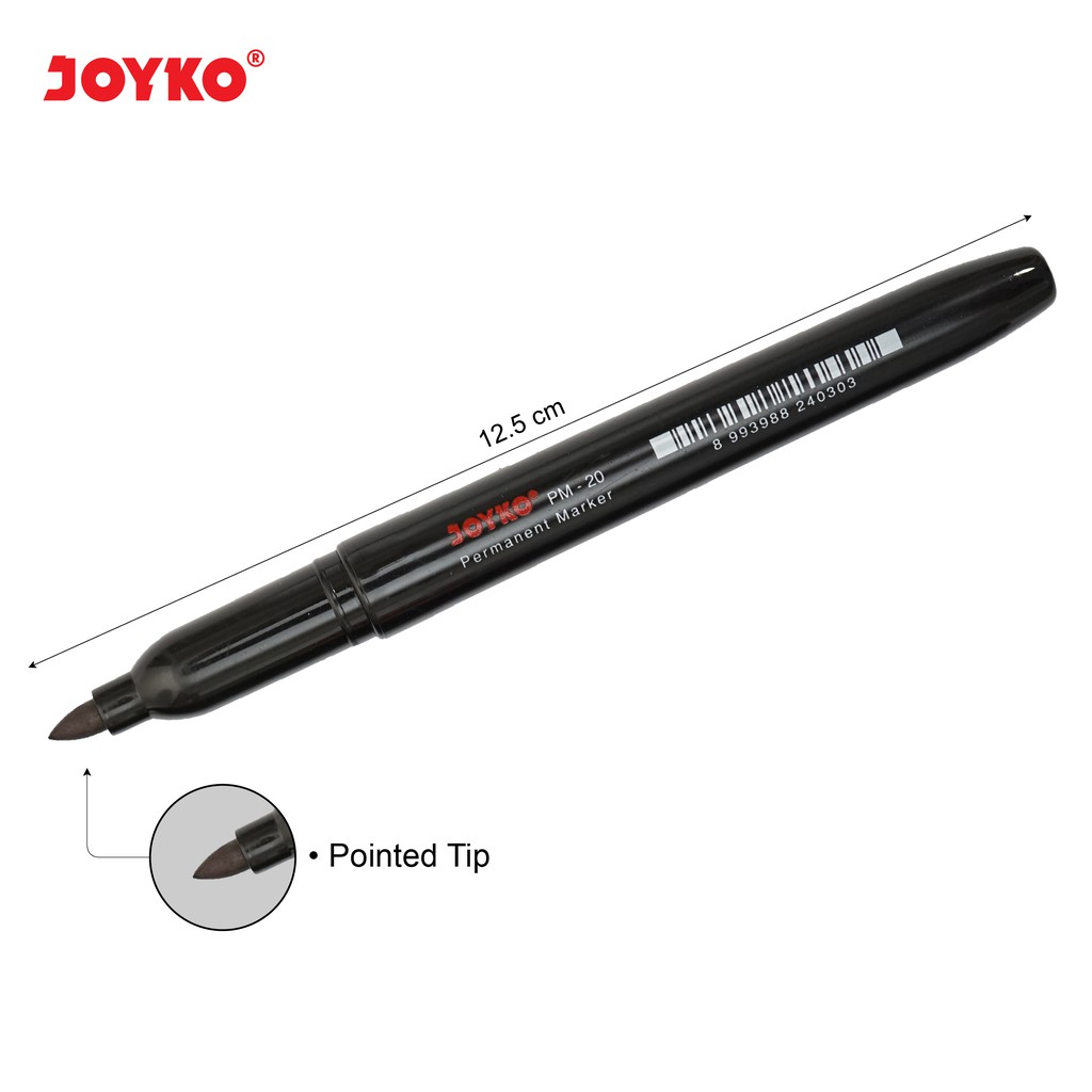Permanent Marker / Spidol Permanen Joyko PM-20 (2)