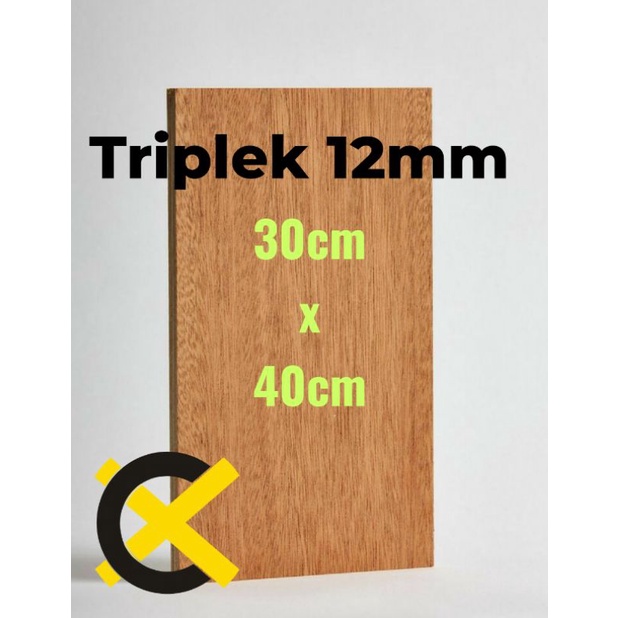Jual Triplek 12mm 30cm x 40cm Multiplek Plywood | Shopee Indonesia