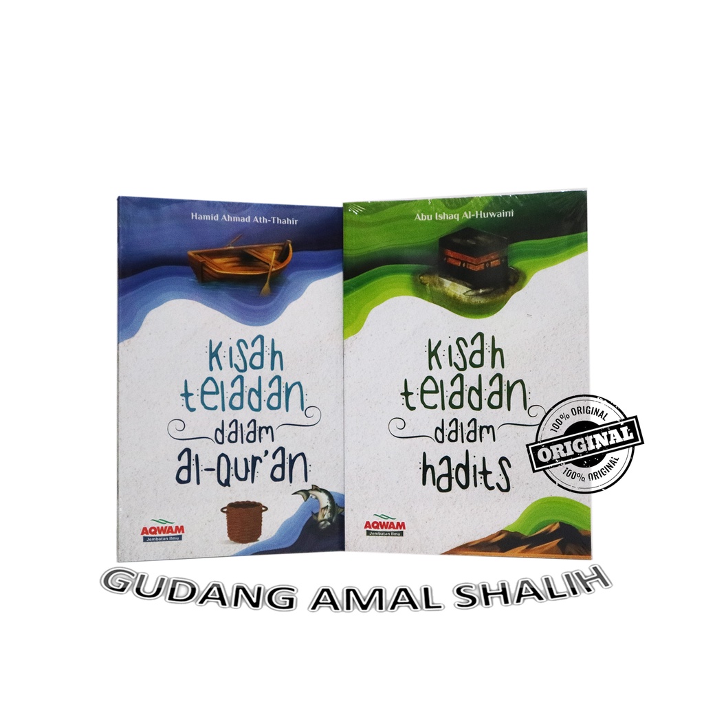 Jual Paket 2 Buku Kisah Teladan Dalam Al Quran And Hadits Aqwam Original