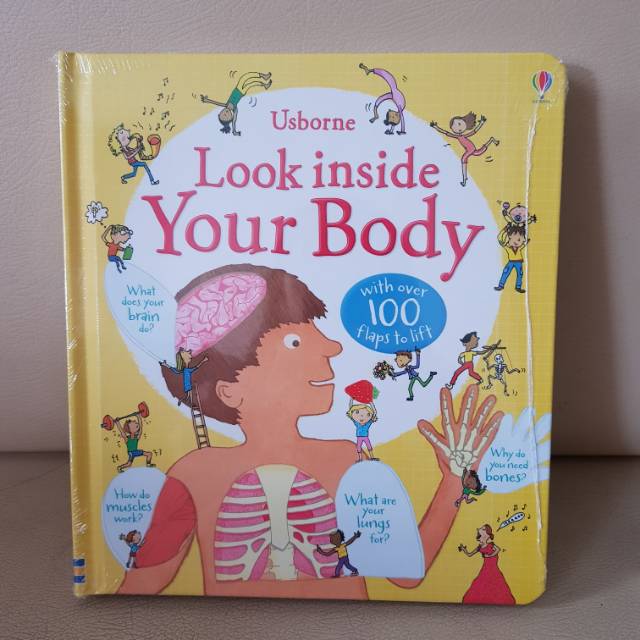 Jual Buku Anak Import Usborne Look Inside Your Body | Shopee Indonesia