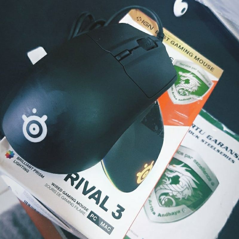 Jual mouse rival 3 | Shopee Indonesia