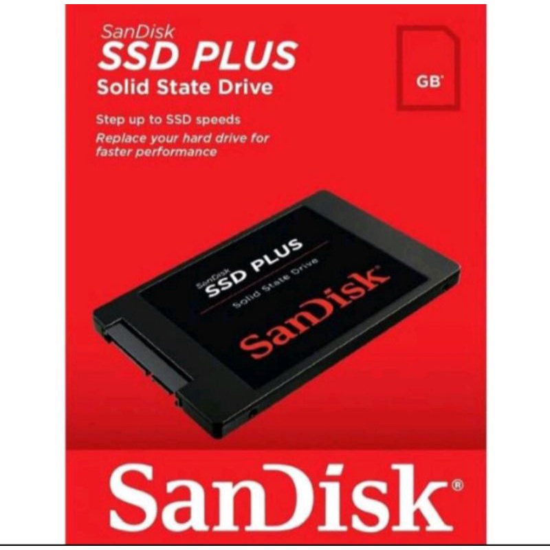 Jual Ssd Sandisk Plus 240 GB Sata 3-Sandisk Plus 240 GB 2.5" Original ...