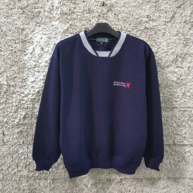 Royal Polo Sports Club crewneck navy