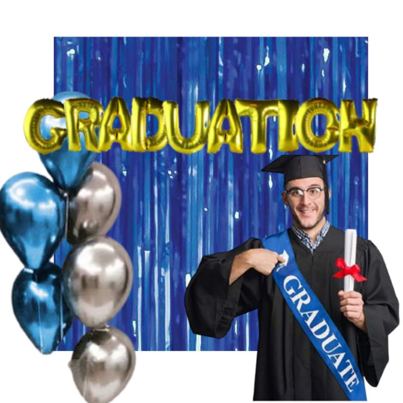 Jual Balon Huruf Happy Graduation Class Of 2021 Balon Wisuda Lulus ...