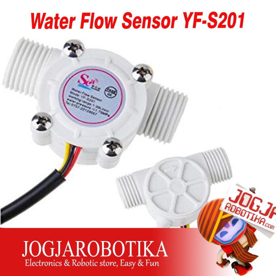 Jual Water Flow Sensor YF-S201 | Shopee Indonesia