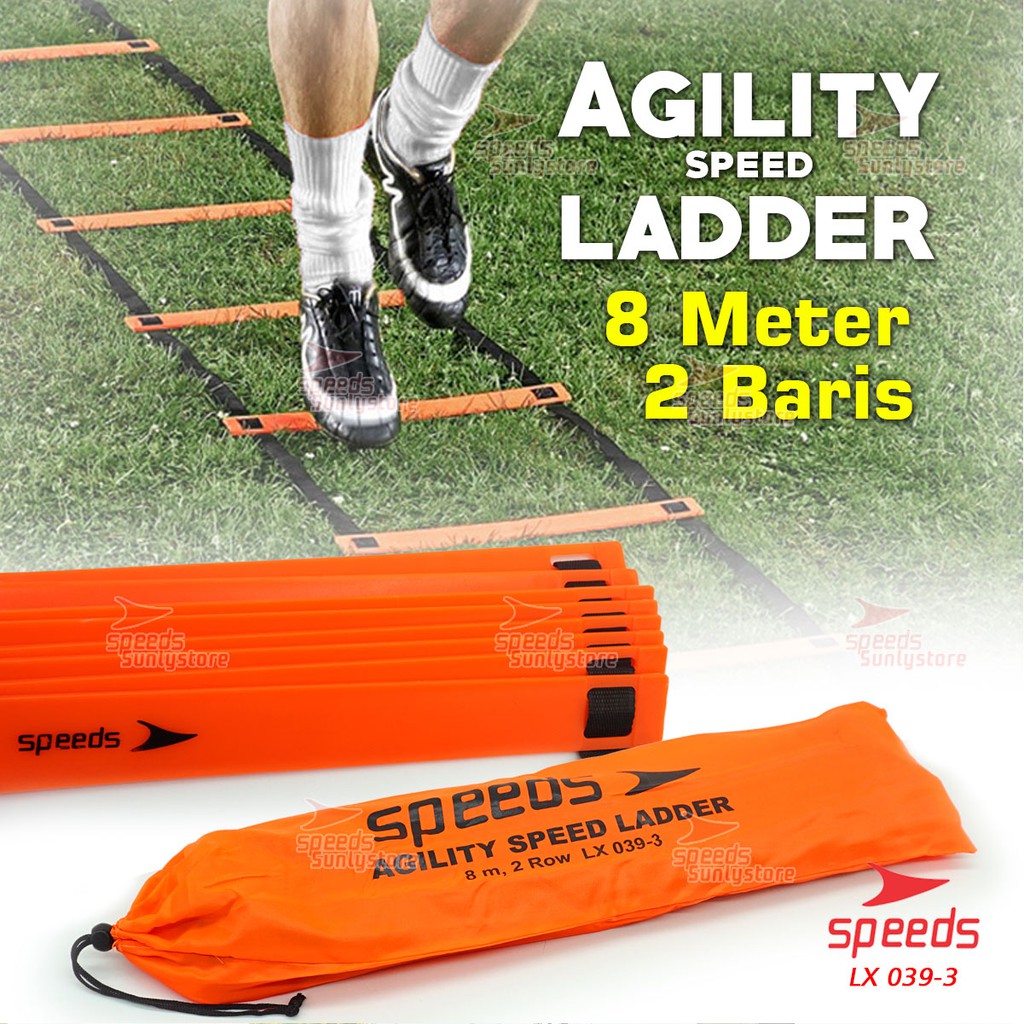 Jual SPEEDS Agility Speed Ladder Drills training Tangga Kelincahan