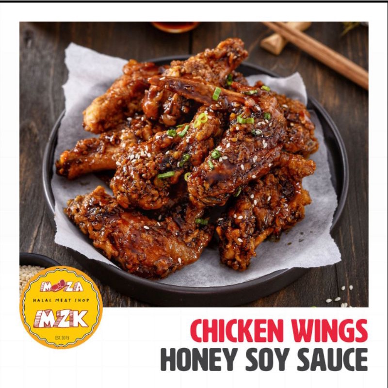 Jual Mzk Chicken wings honey soy sauce Shopee Indonesia