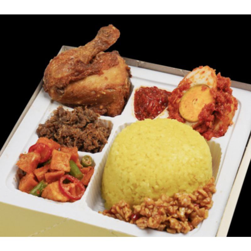 Jual Paket Nasi Box Nasi Kotak Ayam Serundeng Untuk Hajatan Ulang Tahun ...