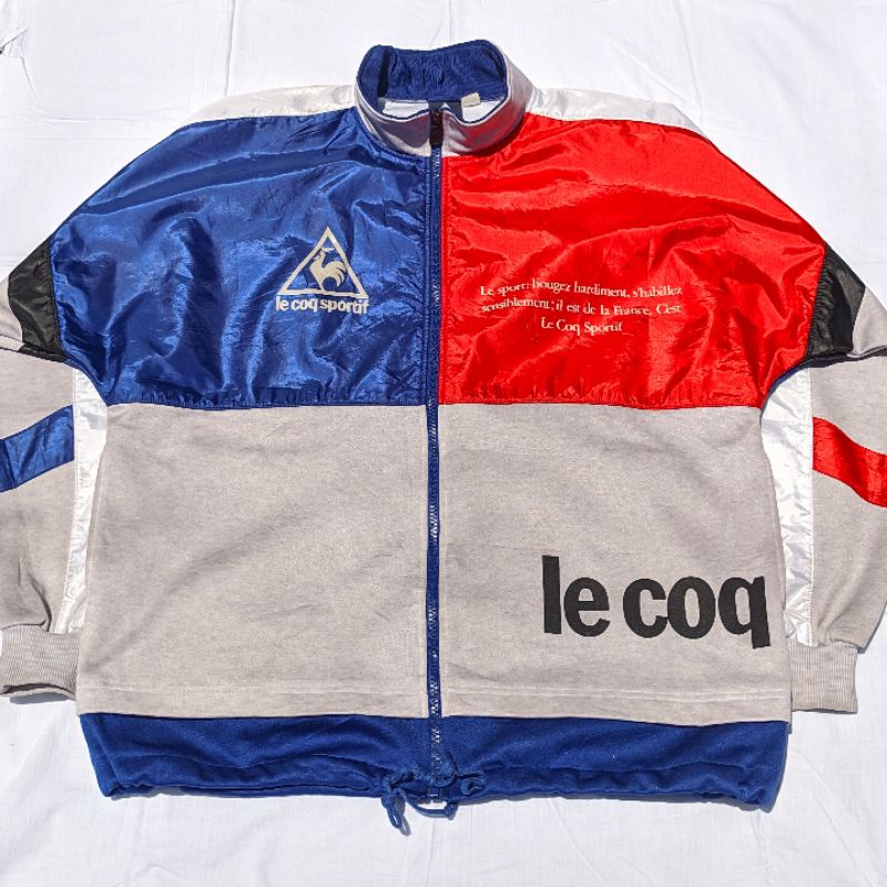 Le coq sportif jacket 2024 vintage