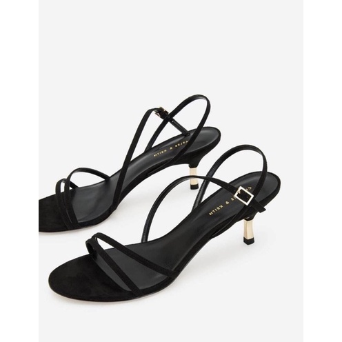 Jual Sepatu Strappy Metallic Heels CK 219 Shopee Indonesia