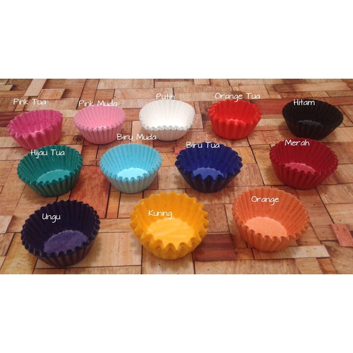 Jual KEMASAN / TEMPAT KUE / CUP CAKE / PAPER CUPCAKE MINI | Shopee ...