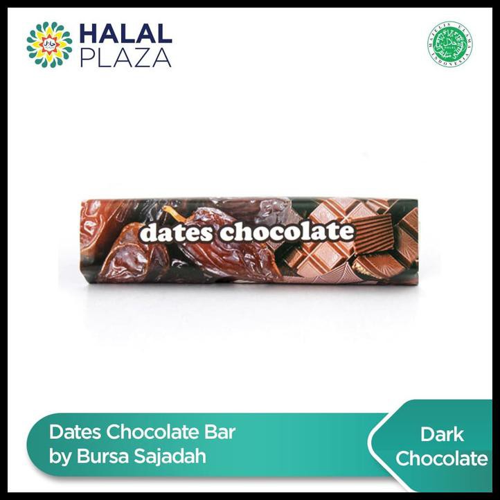 Jual Dates Chocolate Bar By Bursa Sajadah Dark Chocolate Shopee