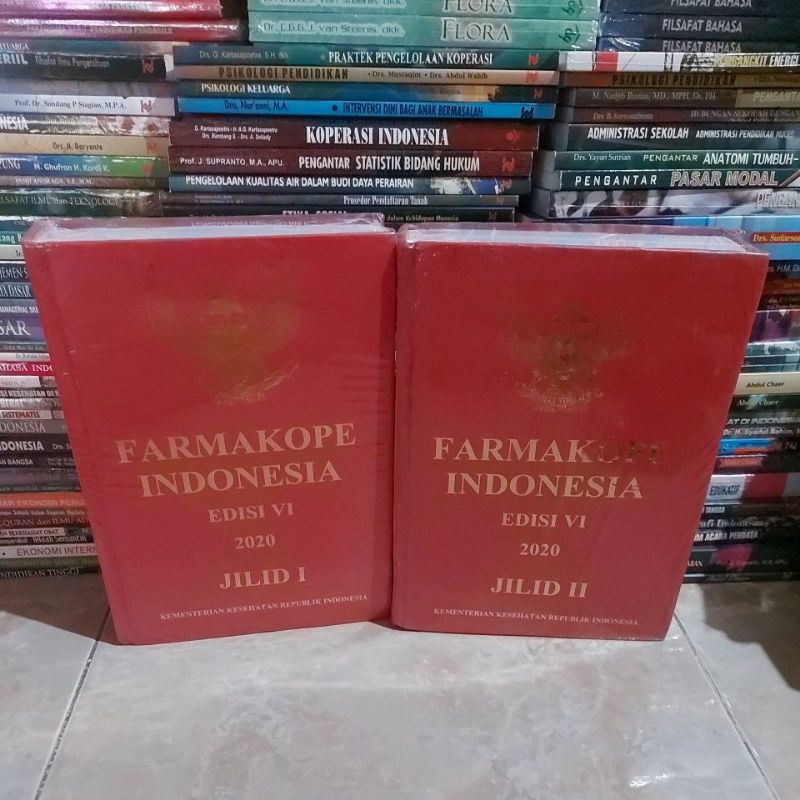 Jual FARMAKOPE INDONESIA Edisi VI Jilid 1, 2 | Shopee Indonesia