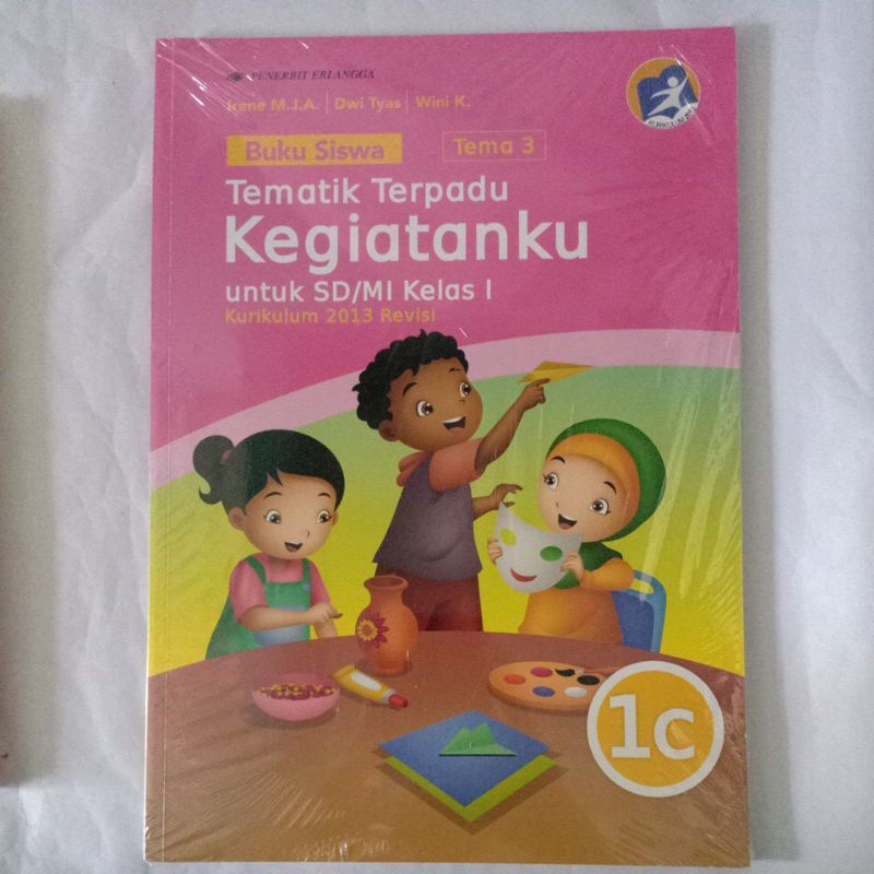 Jual Buku Siswa Tema 3 Tematik Terpadu Kegiatanku Untuk Sd Mi Kelas I