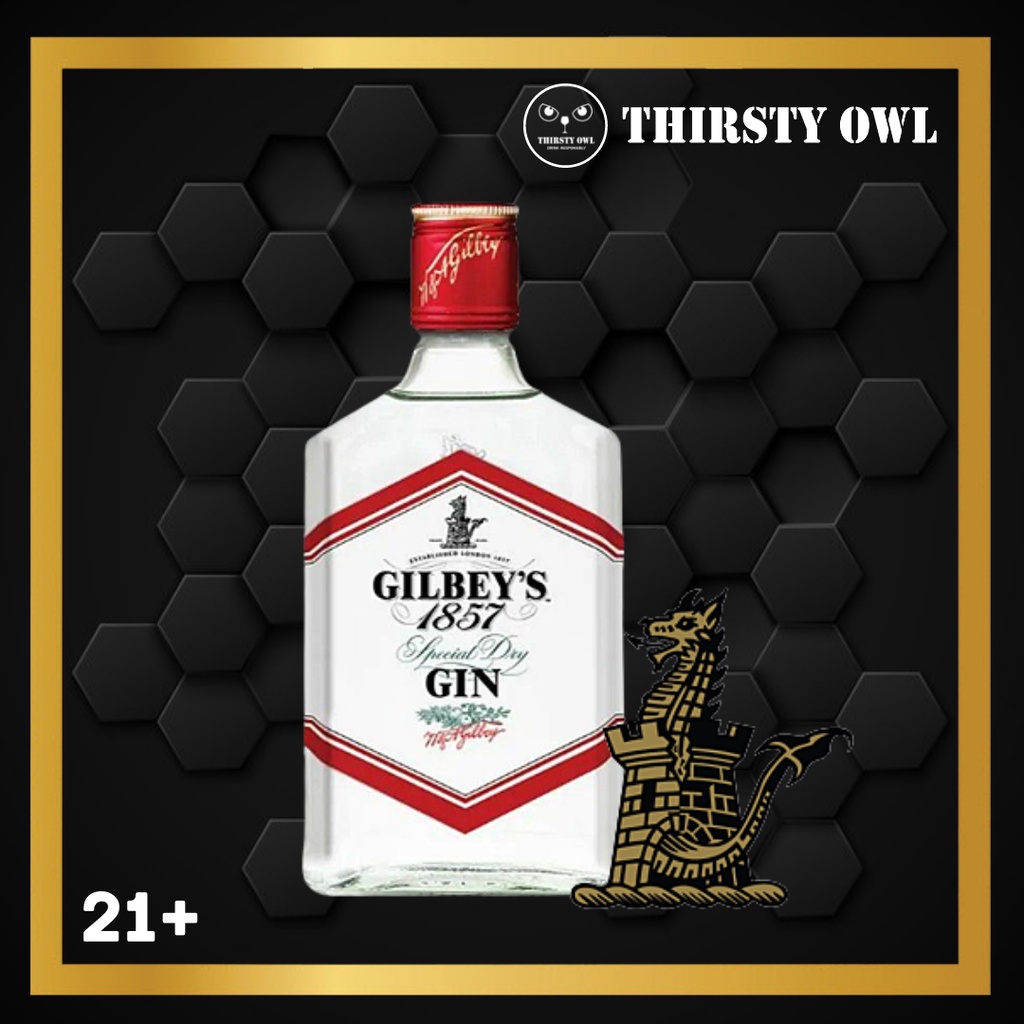 Jual Gilbeys GIN - Gilbey's 1857 GIN 350ml | Shopee Indonesia