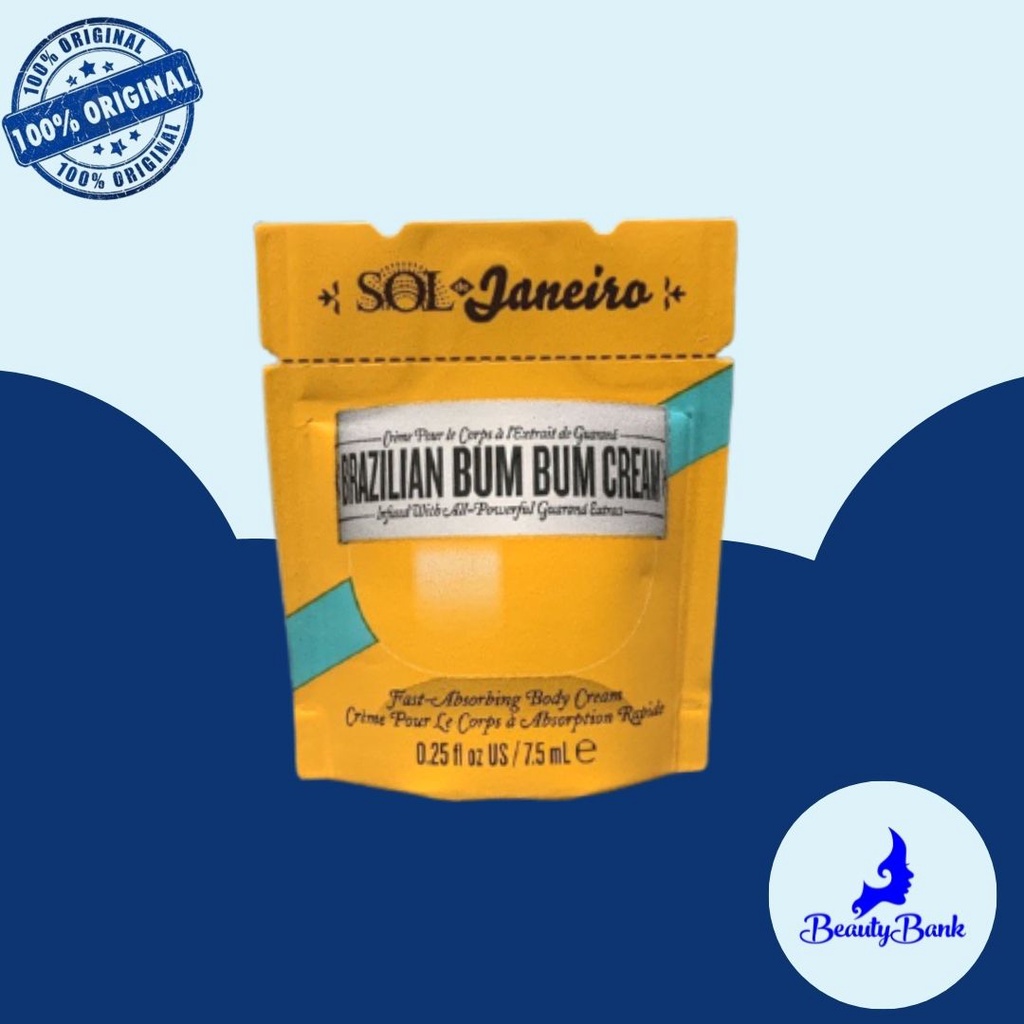 Jual SOL DE JANEIRO BRAZILIAN BUM BUM CREAM 7.5 ML | Shopee Indonesia