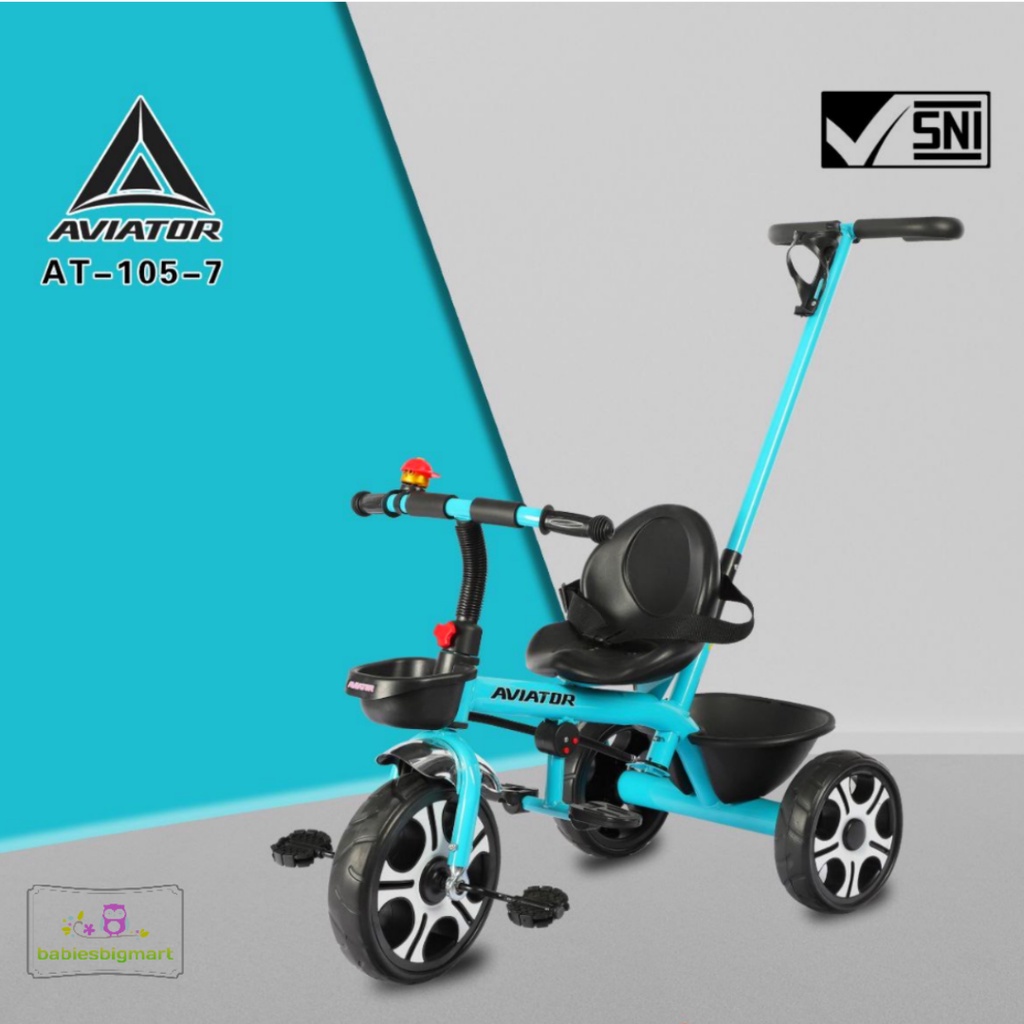 Jual SEPEDA ANAK RODA 3 TIGA TRICYCLE AVIATOR AT 115 / AT 315-7 / AT ...