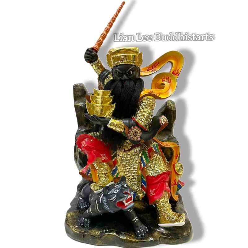 Jual patung rupang dewa rejeki zhao gong ming handan kong pagan uk 16 ...