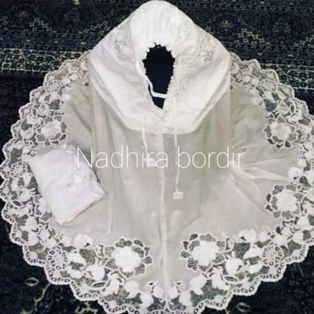 MUKENA KERANCANG SUJI BAHAN KATUN PARIS / MUKENA KERANCANG BUKITTINGGI / MUKENA MEWAH / MUKENA EXKLUSIV