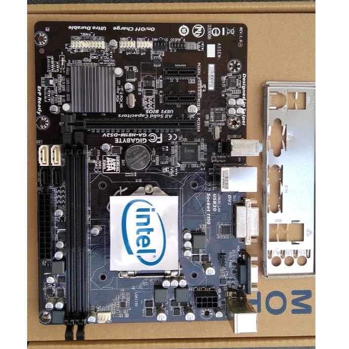 Jual Motherboard Gigabyte H81 LGA 1150 Mainboard Shopee Indonesia