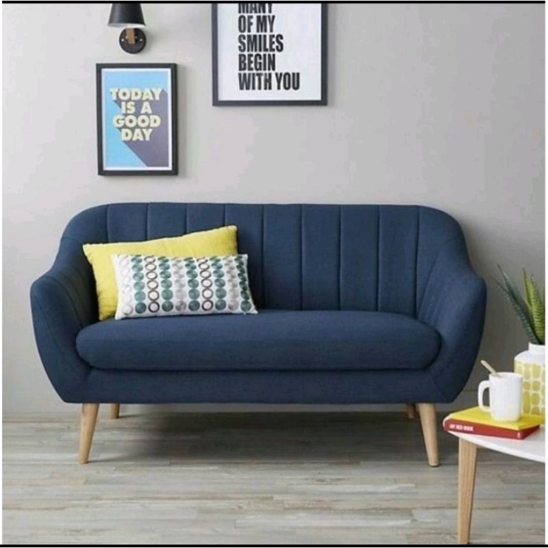 Jual Sofa Retro Minimalis 2 Seater | Shopee Indonesia