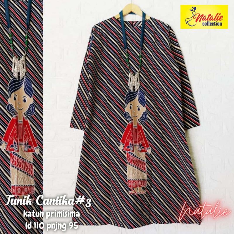 Jual Tunik Cantika New Produk By Natalie | Shopee Indonesia