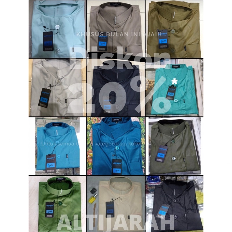 Review Baju Koko Ammu Collection Original: Pilihan Busana Muslim Pria Terbaik