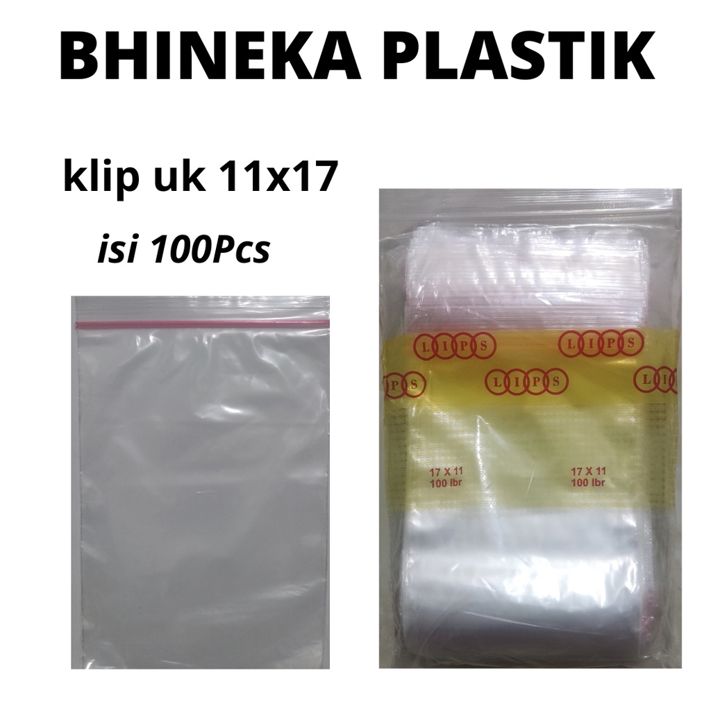 Jual Kantong Plastik Klip Uk 11x17 Cm Plastik Zipper Lock Plastik