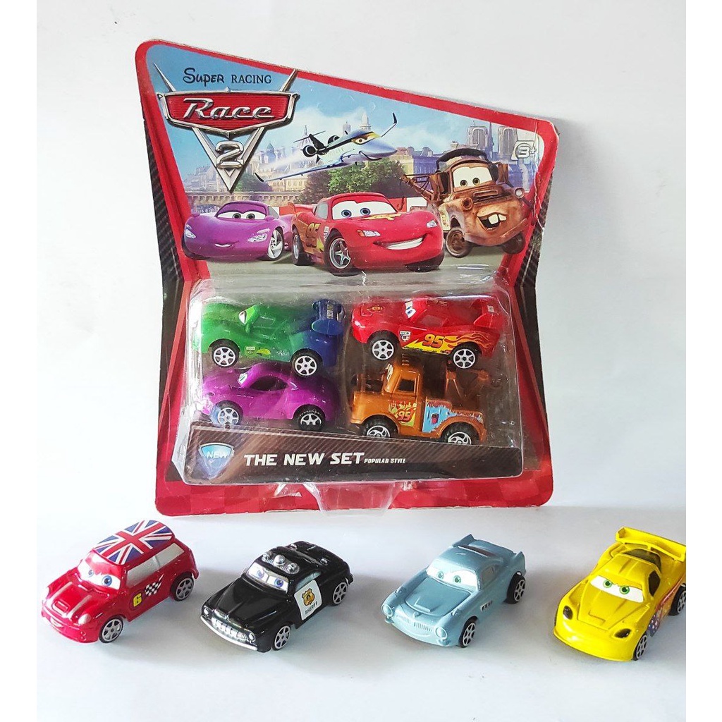 Jual Mobil Super Racing Race The Cars 2 4in1 | Shopee Indonesia