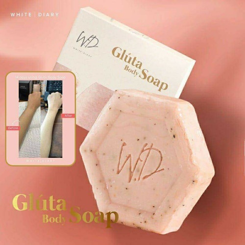 Jual Gluta body soap white diary original 60gr Shopee Indonesia