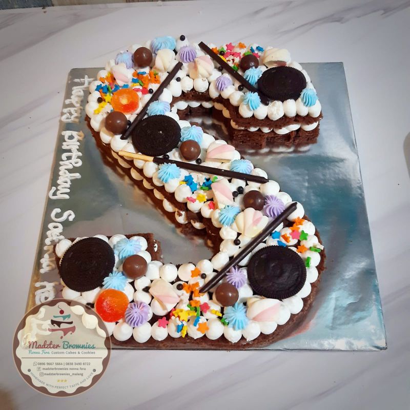  Jual kue ulang tahun huruf / kue ulang tahun angka / kur ulang tahun Bildidee 