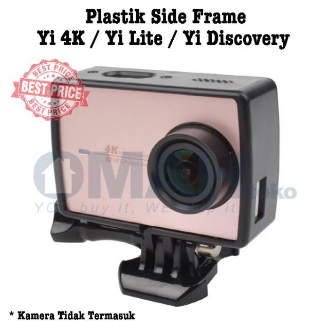 Jual Plastik Protective Side Frame for Xiaomi Yi 4K | Shopee Indonesia