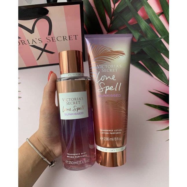 n2collectionn Victoria Secret Set Body Mist Body Lotion Part Eau De  Spray EDP Natural Parfum Perfum Parpum Tahan Lama Farfum Wanita 24 Jam Body 