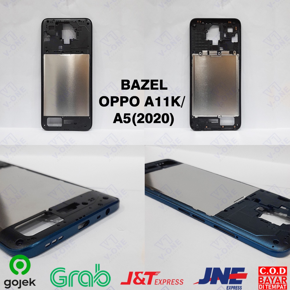 Jual BEZEL TULANG TENGAH FRAME OPPO A5 2020 OPPO A11X NON RING CAMERA ...