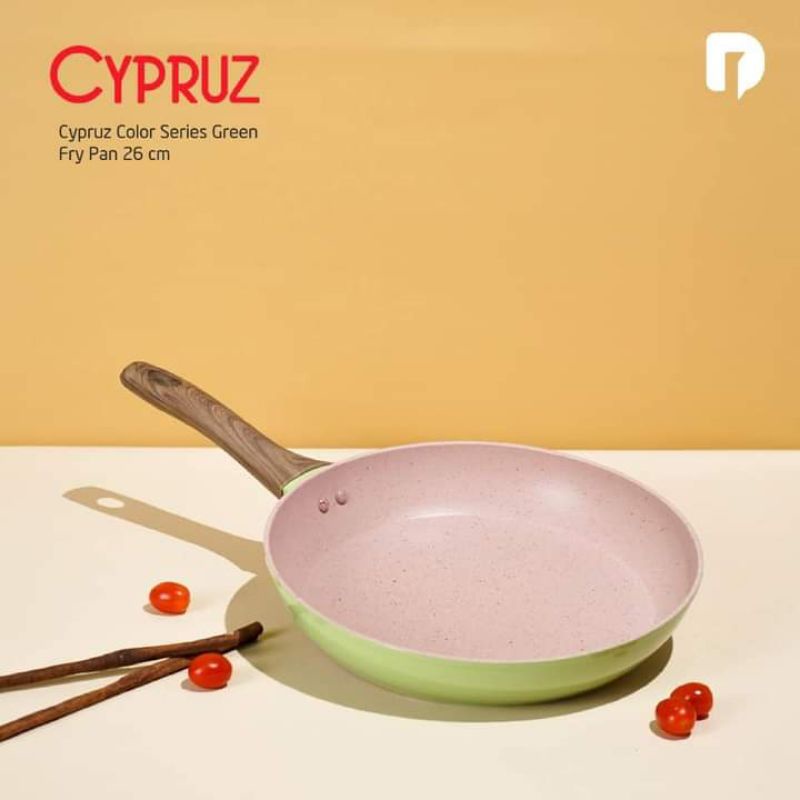 Jual Cypruz Color Series Green Fry Pan 26 Cm | Shopee Indonesia