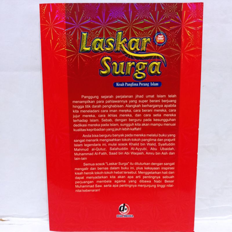 Jual BUKU ANAK ISLAMI LASKAR SURGA KISAH PANGLIMA PERANG ISLAM (DM ...