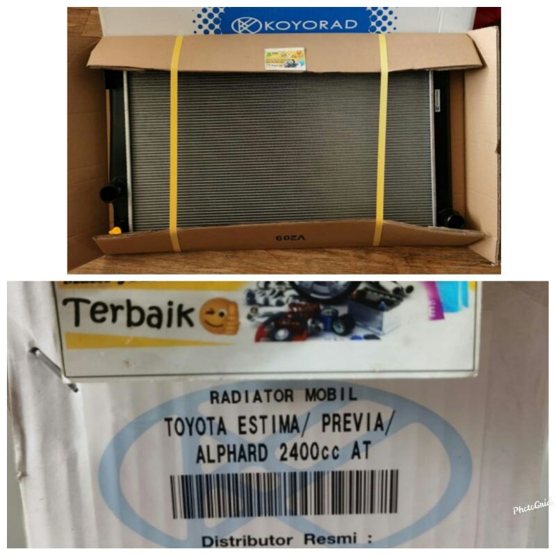 Jual radiator Toyota Previa Estima ACR50 | Shopee Indonesia