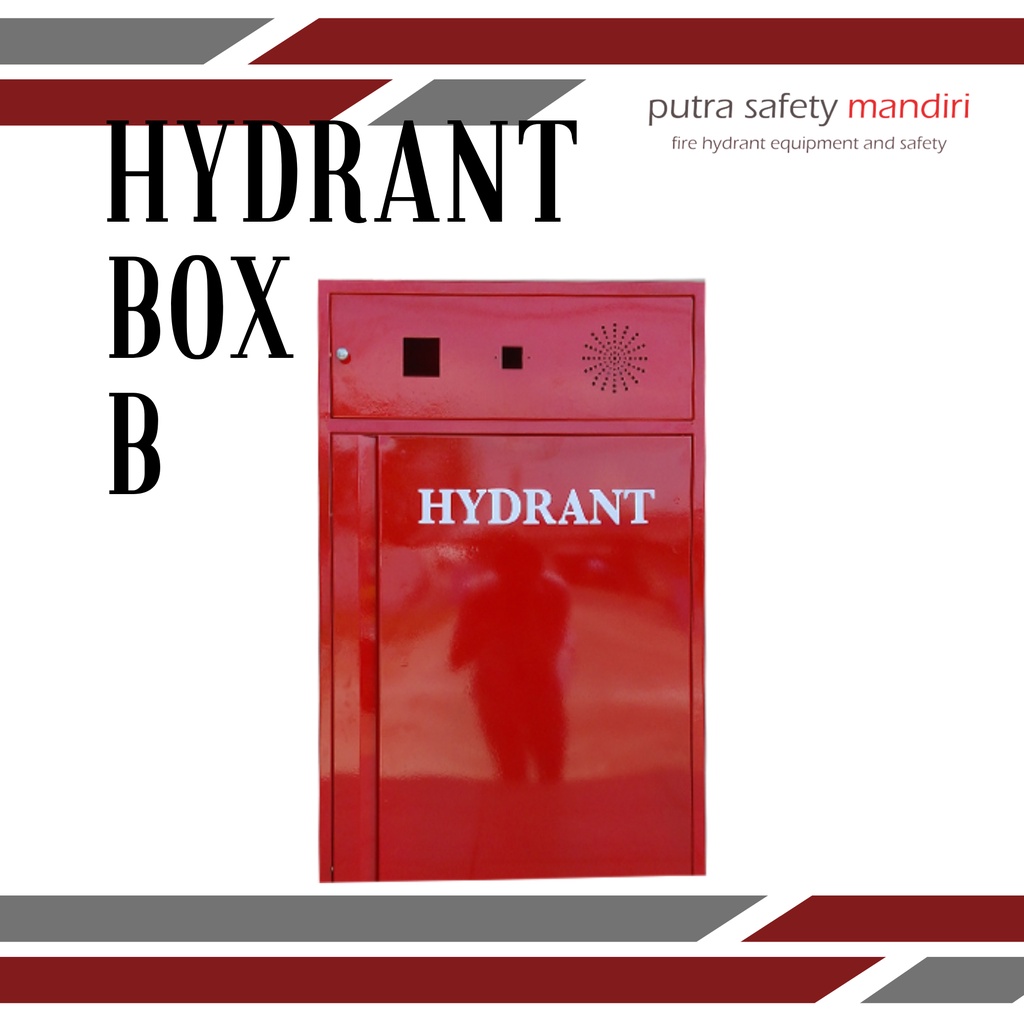 Jual FIRE HYDRANT BOX IHB TYPE B 75X125X18CM KOTAK PENYIMPANAN ...