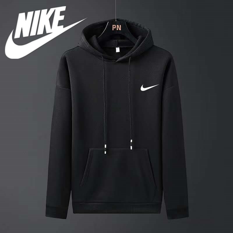 jaket Sweater Hoodie Pria Nike Senzill Fleece Keren Sporty