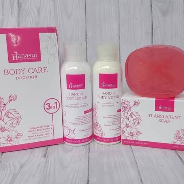 Hanasui body deals care