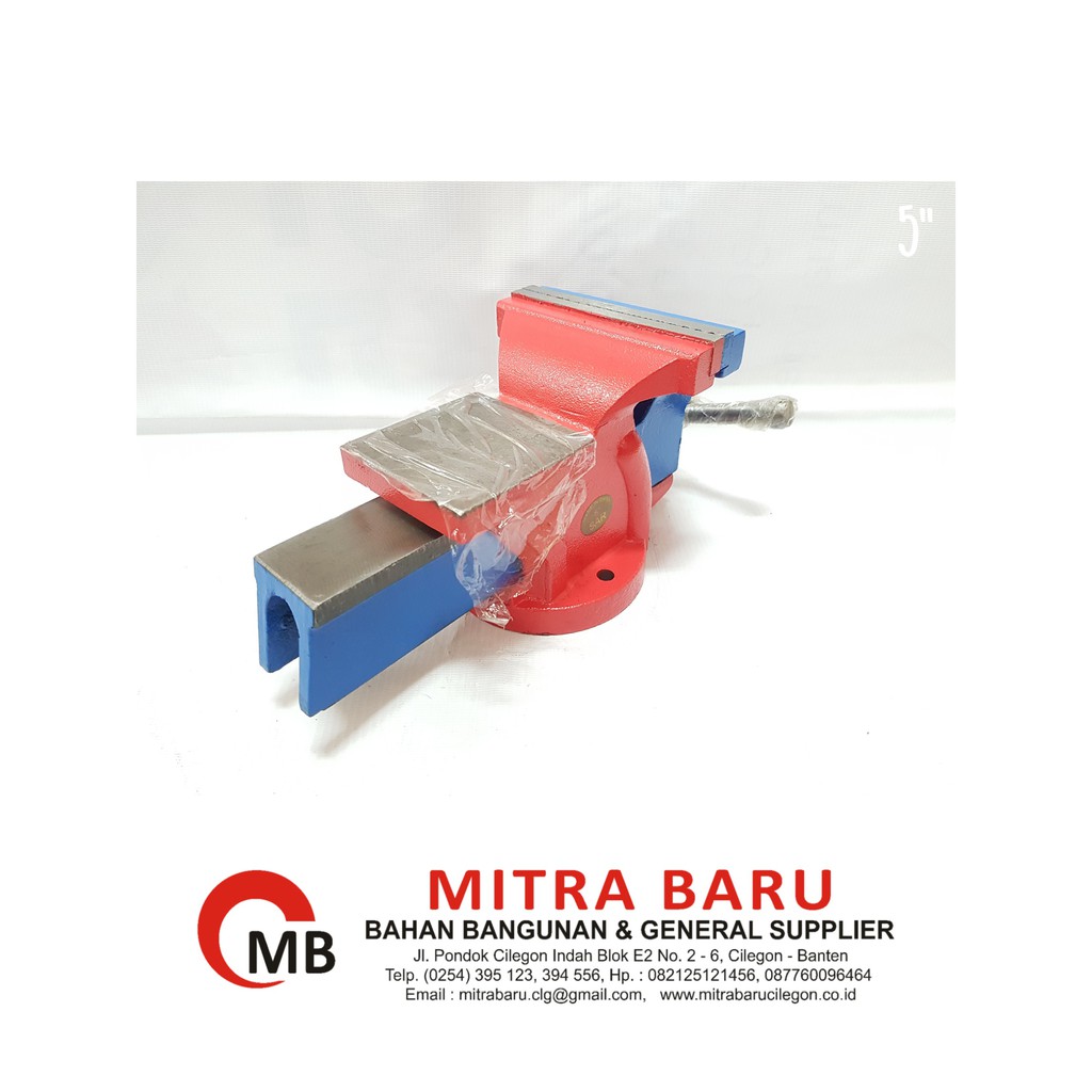 Jual 5 Bais Ragum Catok Meja Paron Duduk Bench Vice 5 Inch Sar