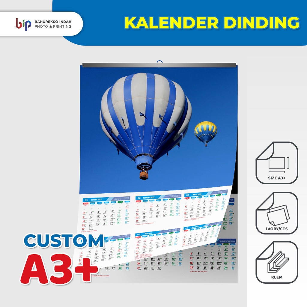 Jual Kalender Dinding / Kalender Gantung Desain Custom | Shopee Indonesia