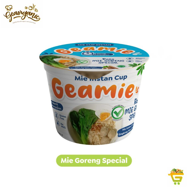 Jual Mie Cup Gluten Free Geamie Goreng Special | Shopee Indonesia