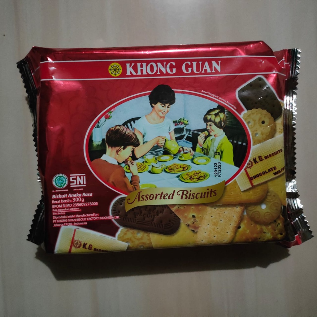 Jual Khong Guan Red Assorted Biscuits 300gr | Shopee Indonesia