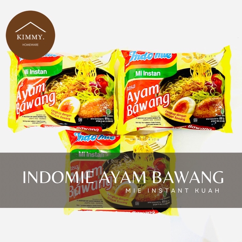 Jual INDOMIE AYAM BAWANG / INDOMIE KUAH / INDOMIE REBUS / MIE INSTANT 1 ...