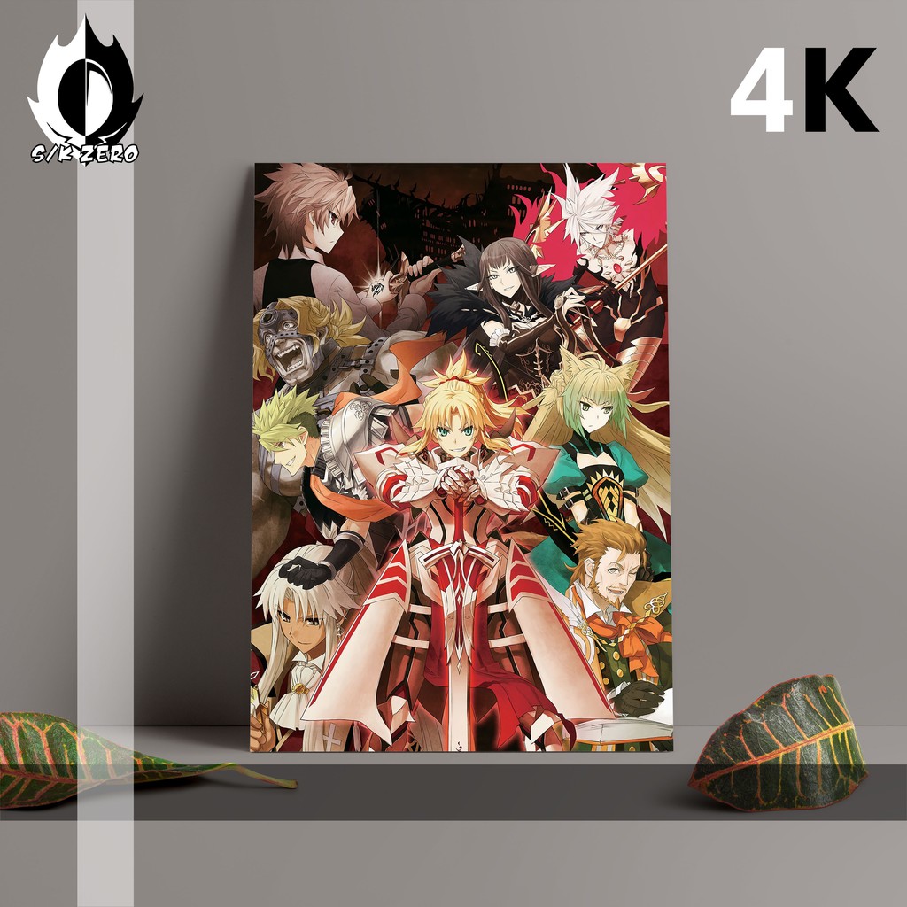 Jual Poster size A3 Anime Paling Lengkap - Fate Apocrypha (4K) | Shopee ...