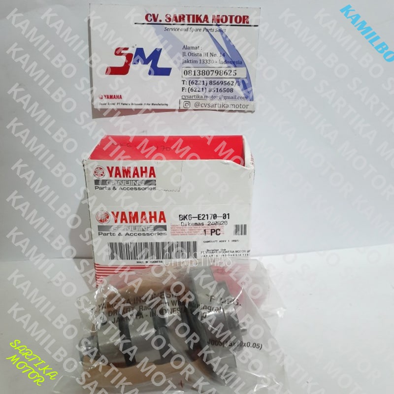 Jual (100 ASLI ) Noken As R15 V3 (BK6) 0/CAMSHAFT ASSY 1 (B5G1) 0/ BK6