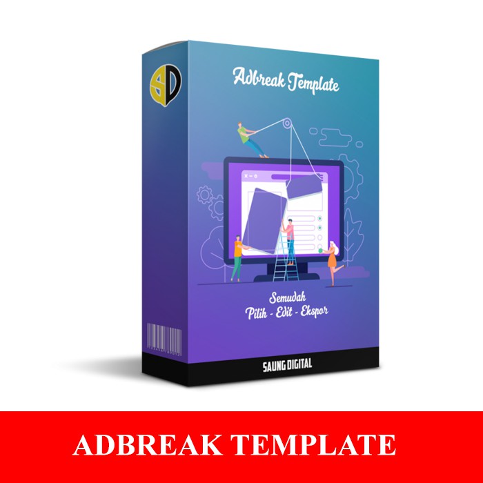 Jual Adbreak Template Powerpoint - Lengkap | Shopee Indonesia